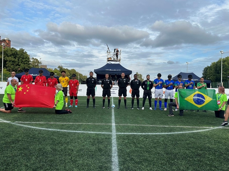 创造队史最好成绩：中国盲人男足在伯明翰世界