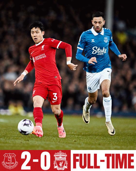 利物浦客场惨败埃弗顿 争冠希望彻底破灭