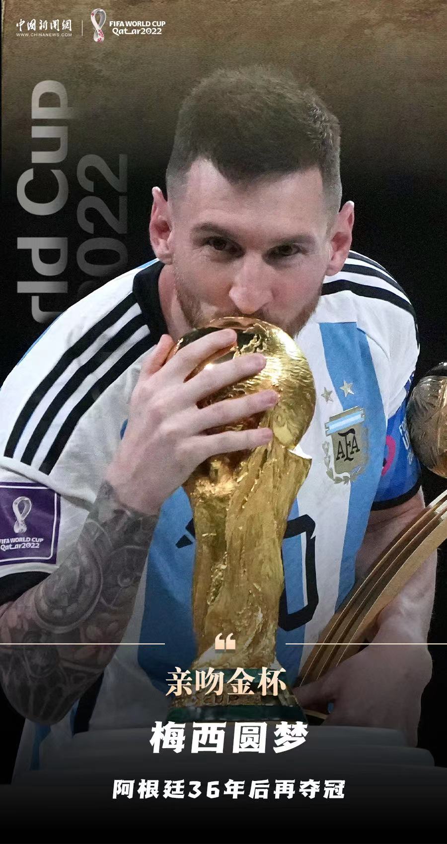 梅西领衔阿根廷点球大战力克法国 时隔36年再夺