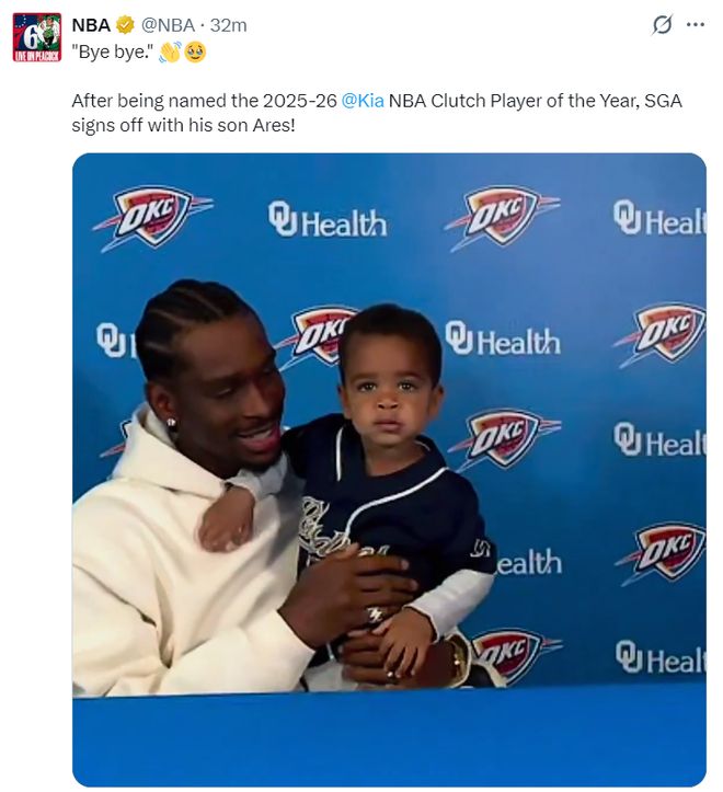 亚历山大荣膺关键之王 雷霆核心数据统治末节